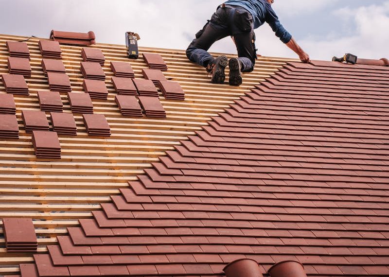 replacing roof tiles